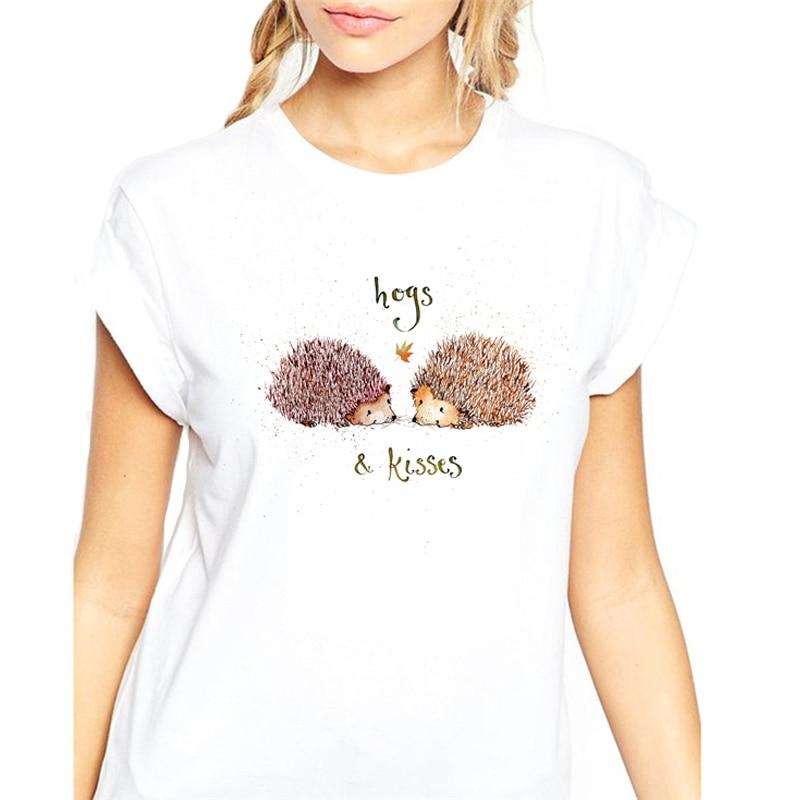 Женская футболка с милым мультяшным ежом, слоном, совой, животным, кошкой, повседневная футболка, женская футболка, летняя футболка
Женская футболка с милым мультяшным ежом, слоном, совой, животным, кошкой, повседневная футболка, женская футболка, летняя футболка