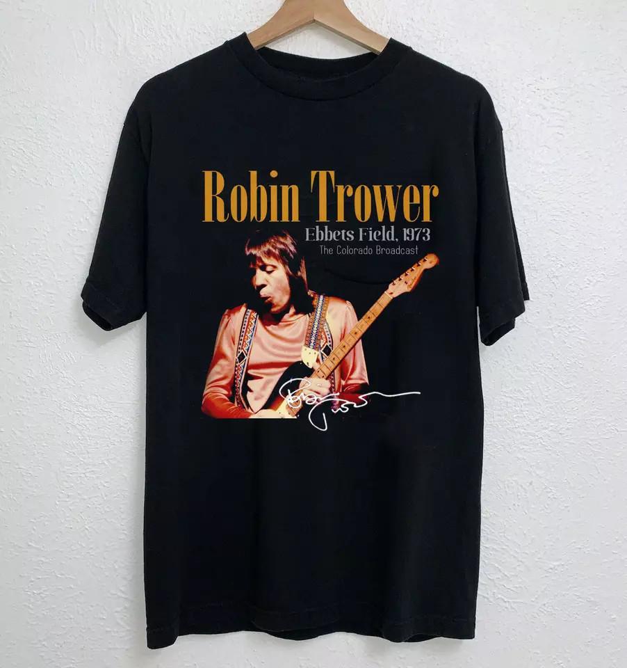 Robin Trower Signature 1973 Ebbet Field T Shirt Full Size S-5XL Unisex T-Shirt XXXL
Robin Trower Signature 1973 Ebbet Field T Shirt Full Size S-5XL Unisex T-Shirt XXXL