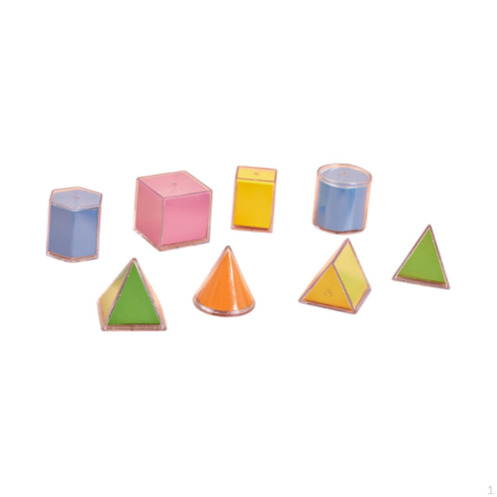 3D геометрические тела Ранняя математика Манипулятивные обучающие игрушки Формы Блоки для мальчиков и девочек 8 pieces
3D геометрические тела Ранняя математика Манипулятивные обучающие игрушки Формы Блоки для мальчиков и девочек 8 pieces