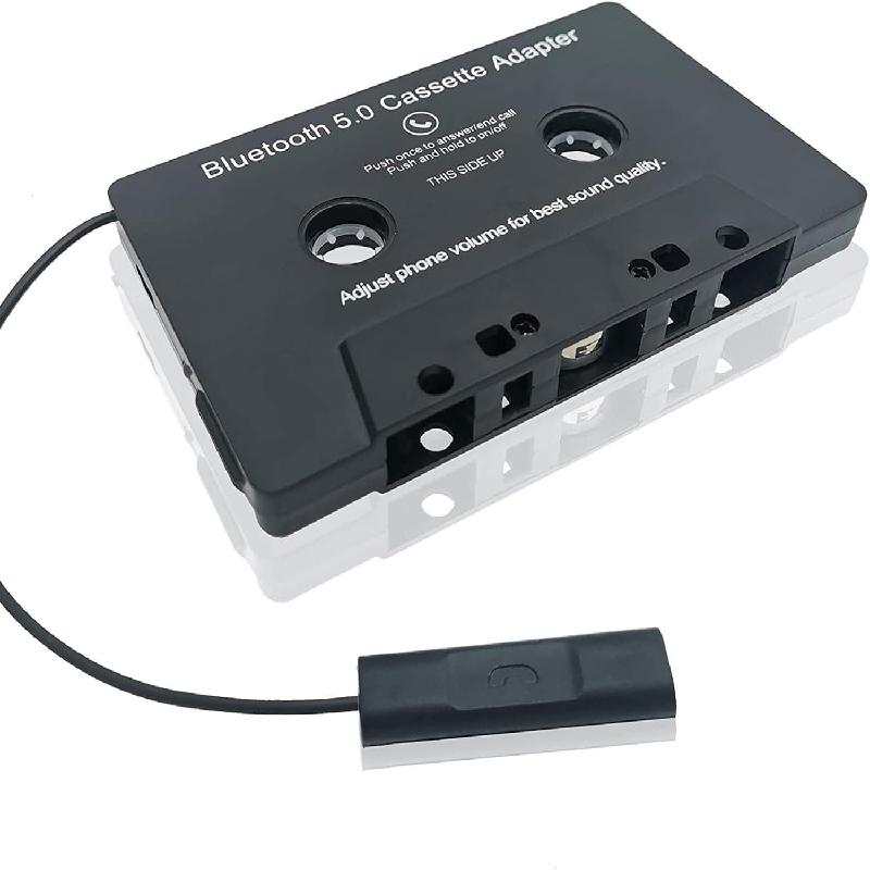 Cassette Bluetooth 5.0 Adapter 168H Standby Smart 6H Music Time Stereo Sound with Microphone 3.5mm jack plug
Cassette Bluetooth 5.0 Adapter 168H Standby Smart 6H Music Time Stereo Sound with Microphone 3.5mm jack plug