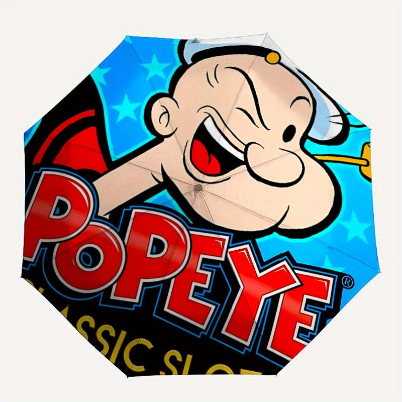 1pc Popeye Home Essential Cute Cartoon Umbrella, Portable Folding Umbrella with Durable Iron Frame 8 Ribs, 066
1pc Popeye Home Essential Cute Cartoon Umbrella, Portable Folding Umbrella with Durable Iron Frame 8 Ribs, 066