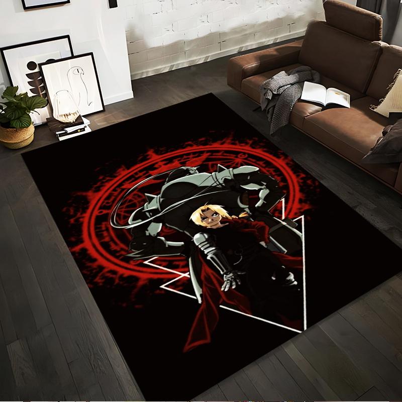 Anime Style Carpet with Red Circle Design and Armored Characters Suitable for use as an anti-slip for living room bedroom sofas 40x60cm( 15x23in )
Anime Style Carpet with Red Circle Design and Armored Characters Suitable for use as an anti-slip for living room bedroom sofas 40x60cm( 15x23in )