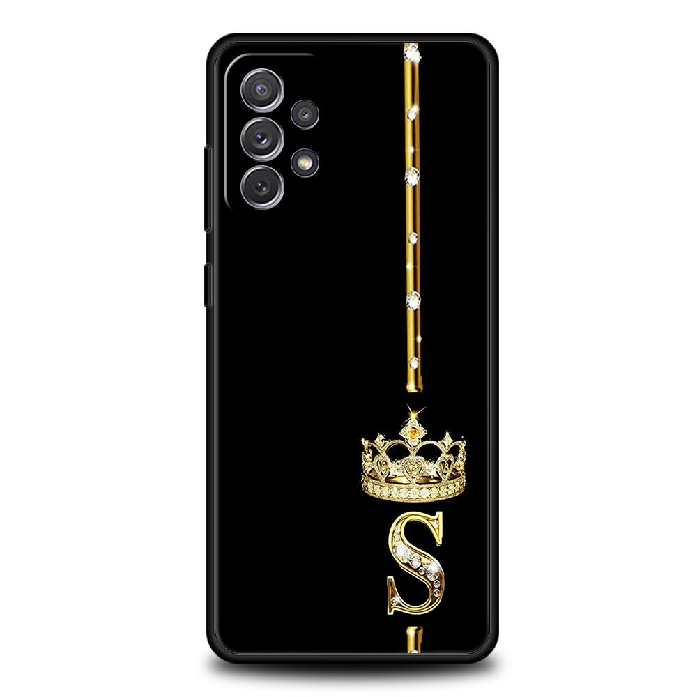 Diamond Crown Letter Phone Case for Samsung A17 A13 A15 A25 A35 A51 A55 A71 A21S A11 A31 A41 A23 A53 A73 5G A03S A05s Cover Samsung A23
Diamond Crown Letter Phone Case for Samsung A17 A13 A15 A25 A35 A51 A55 A71 A21S A11 A31 A41 A23 A53 A73 5G A03S A05s Cover Samsung A23