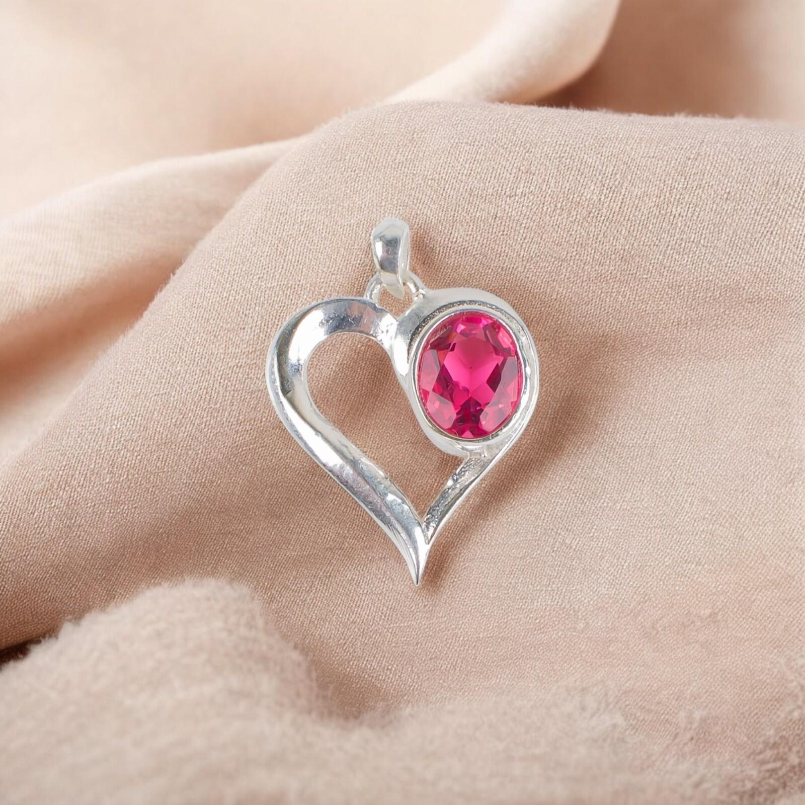 Natural Pink Tourmaline Gemstone 925 Stamped Silver Jewelry Pendant Wedding Gift CP-5-18
Natural Pink Tourmaline Gemstone 925 Stamped Silver Jewelry Pendant Wedding Gift CP-5-18