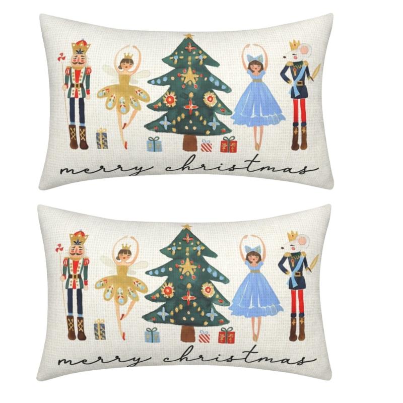 Christmas Celebration Pillow Covers with Christmas Motifs Pillowcase, Winter Holiday Decorative Cushions Accessories
Christmas Celebration Pillow Covers with Christmas Motifs Pillowcase, Winter Holiday Decorative Cushions Accessories