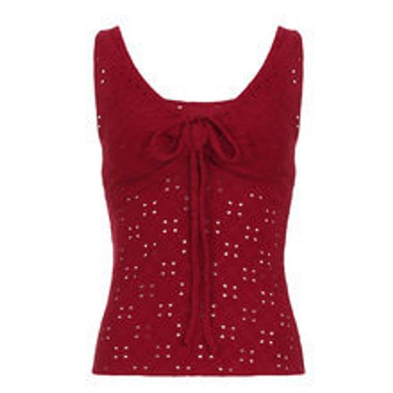 C498Tp European and American Ins Style Hollow-Out Textured Drawstring Bowknot Strap Top, Sexy V-Neck Slim Fit Outerwear Burgundy C498Tp M
C498Tp European and American Ins Style Hollow-Out Textured Drawstring Bowknot Strap Top, Sexy V-Neck Slim Fit Outerwear Burgundy C498Tp M