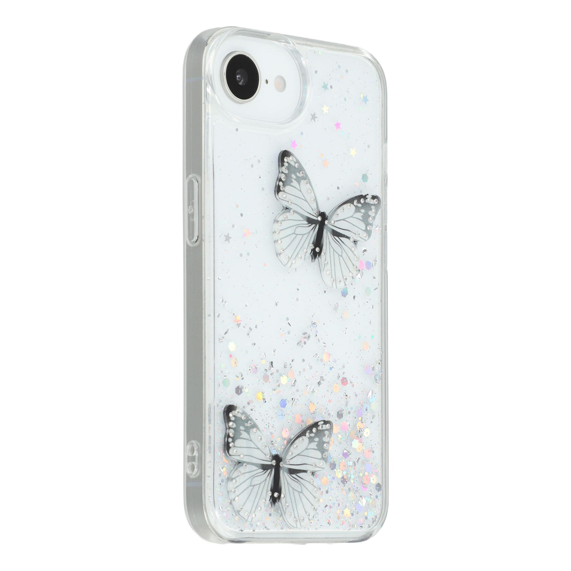 For iPhone 16e Case Epoxy PVC Butterfly TPU Aesthetics Phone Cover White
For iPhone 16e Case Epoxy PVC Butterfly TPU Aesthetics Phone Cover White