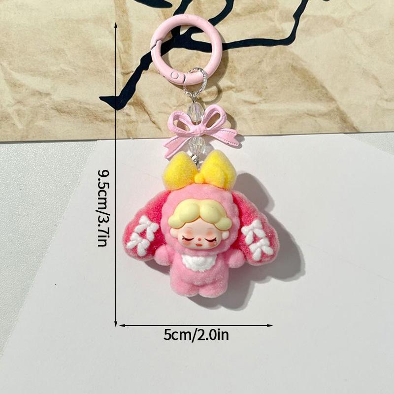 Small Baby Three Flocking Keychain Trendy Figures Key Chain Kawaii Dora Wendy Doll Keyring Bag Charms Christmas Gifts
Small Baby Three Flocking Keychain Trendy Figures Key Chain Kawaii Dora Wendy Doll Keyring Bag Charms Christmas Gifts