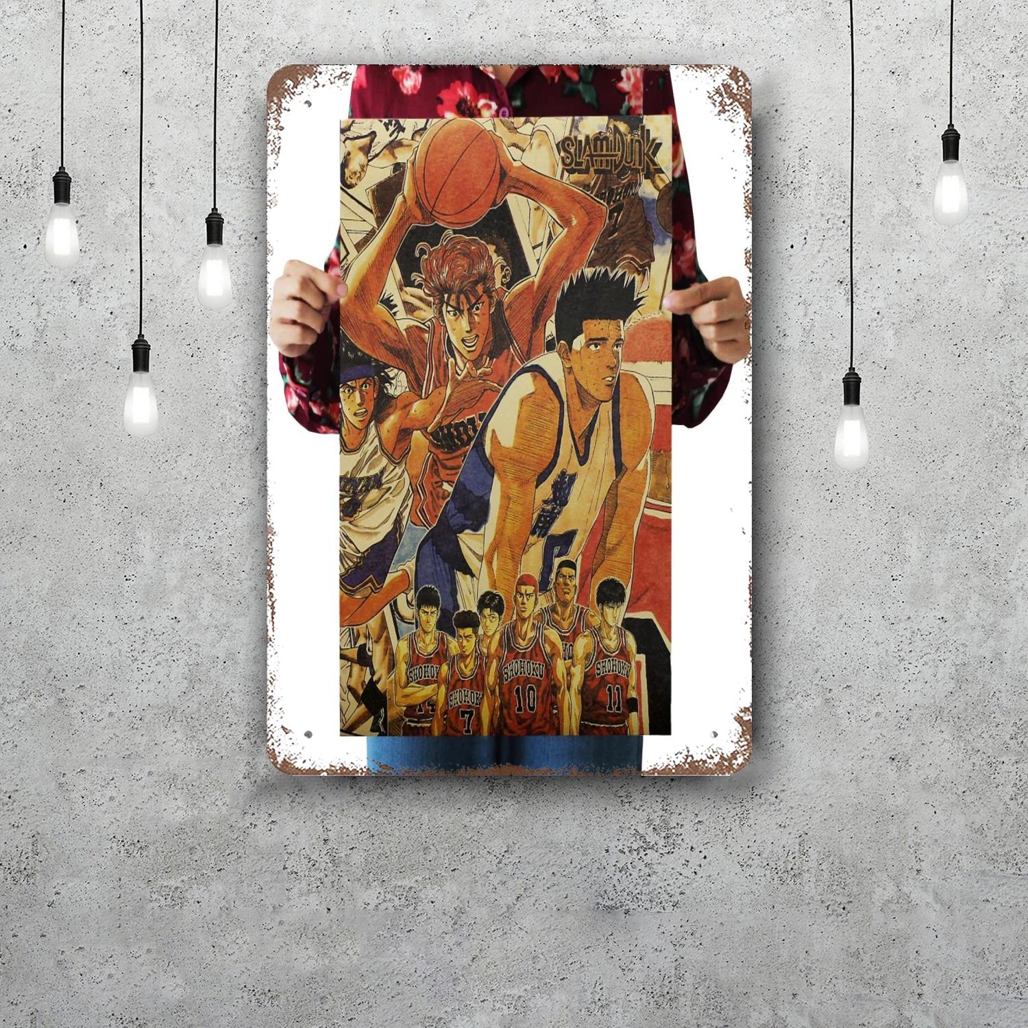 slam dunk cartoon Funny Bar Metal Sign Retro Plaque Sign Alcohol Drinker Pub Club Man Cave Kitchen Wall Decoration 20x30cm(7.8x11.8inch)
slam dunk cartoon Funny Bar Metal Sign Retro Plaque Sign Alcohol Drinker Pub Club Man Cave Kitchen Wall Decoration 20x30cm(7.8x11.8inch)