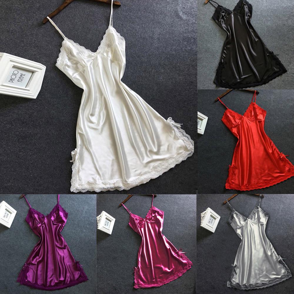 Женщины атласной Bowknot сексуальные кружева белье Babydoll v-образным вырезом Sleepdress белье
Женщины атласной Bowknot сексуальные кружева белье Babydoll v-образным вырезом Sleepdress белье