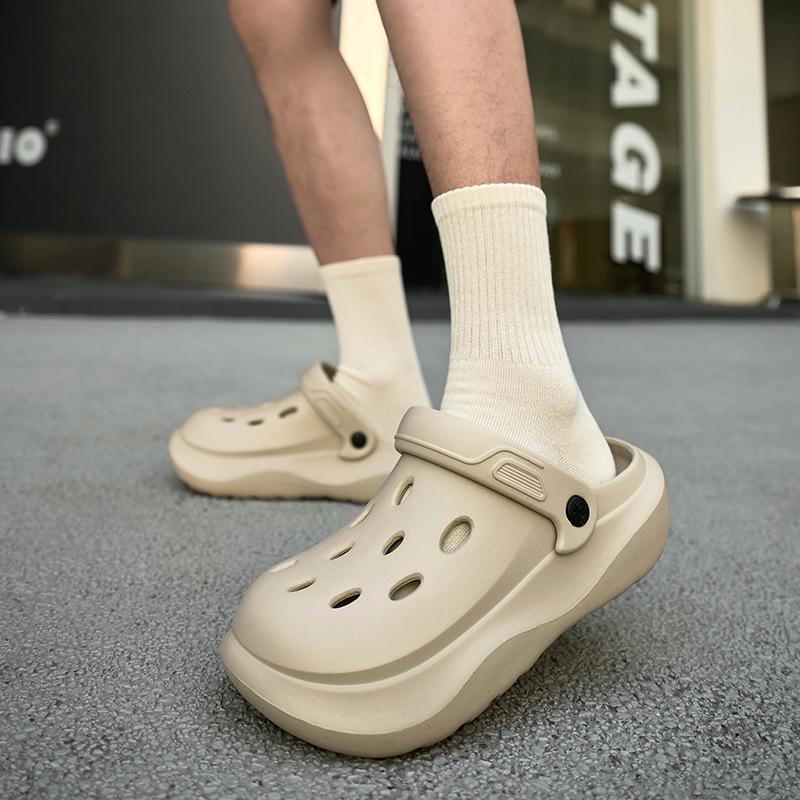 Hole shoes men s spring and summer new products wear non-stinky feet beach shoes home heightening thick-soled non-slip cool slippers 44-45 (suitable for sizes 43-44) чорний
Hole shoes men s spring and summer new products wear non-stinky feet beach shoes home heightening thick-soled non-slip cool slippers 44-45 (suitable for sizes 43-44) чорний