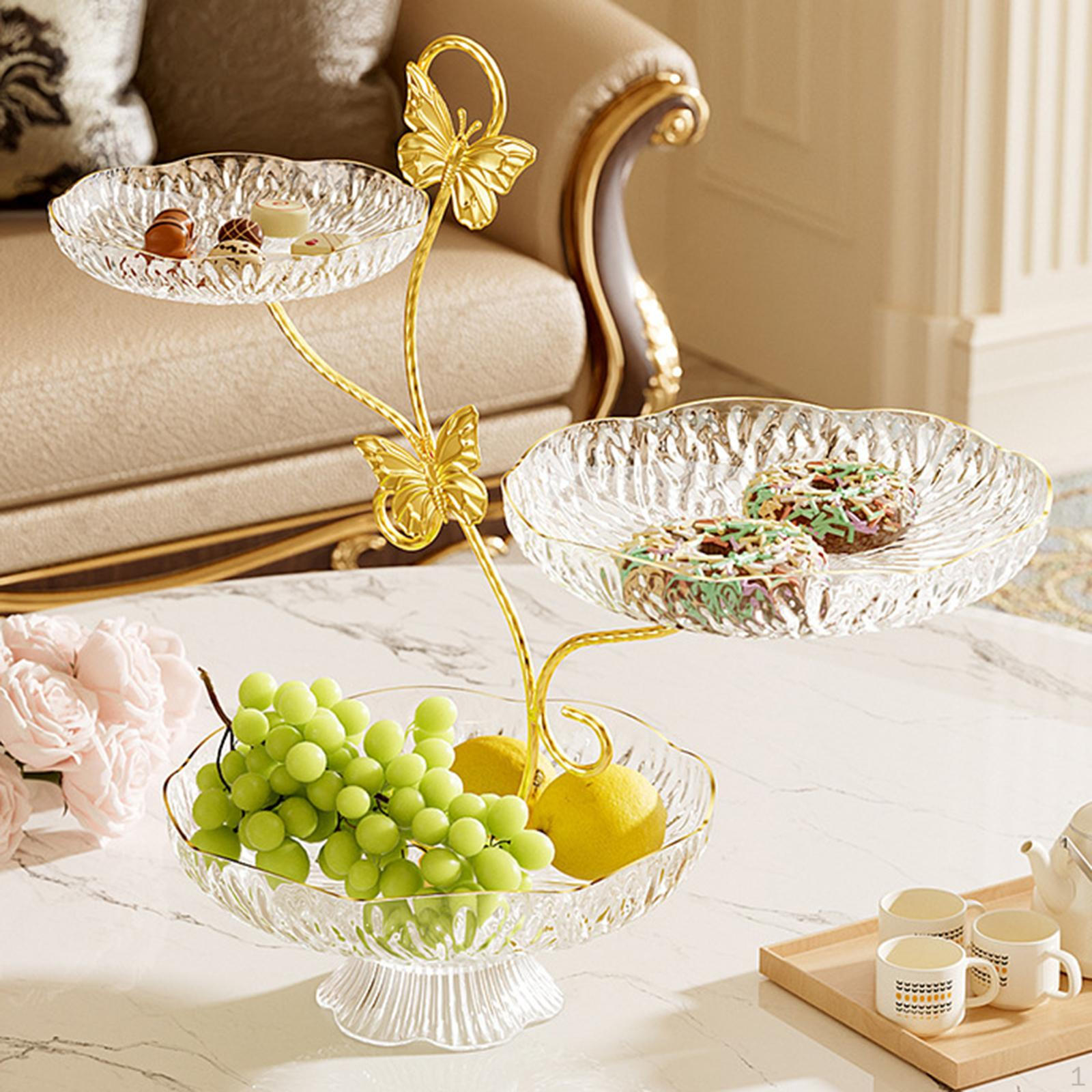 3-х уровневая фруктовая ваза для кухонной стойки, корзина для домашнего использования, современное многоуровневое хранение чистый
3-х уровневая фруктовая ваза для кухонной стойки, корзина для домашнего использования, современное многоуровневое хранение чистый