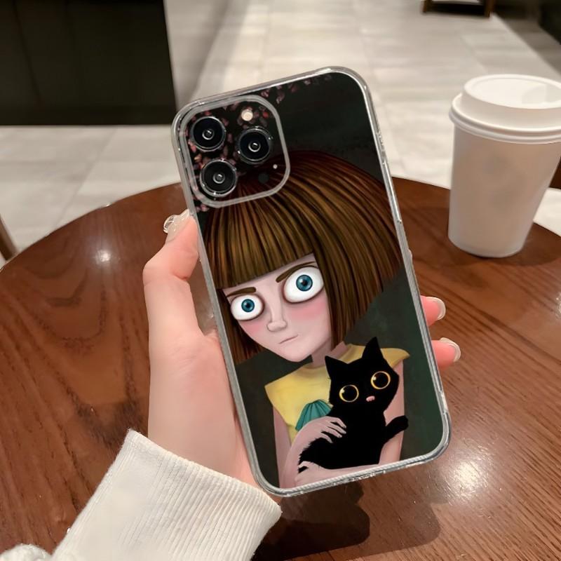 Game Fran Bow Phone Case For Iphone 15 14 Pro 13 Mini 11 12 Max Xr X Xs 7 8 Plus 6 Transparent Silicone Cover iPhone8Plus
Game Fran Bow Phone Case For Iphone 15 14 Pro 13 Mini 11 12 Max Xr X Xs 7 8 Plus 6 Transparent Silicone Cover iPhone8Plus