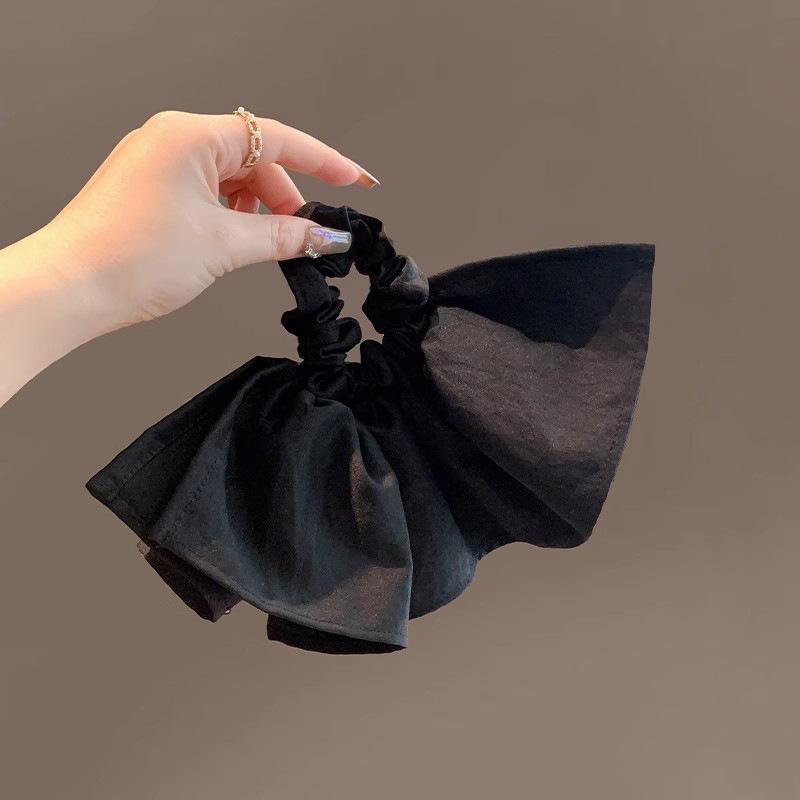 Korean Women Black Pleated Skirt Hair Tie Scrunchies Ponytail Rubber Band Elastic Hair Bands Elegant Lady Girls Hair Accessories One Size
Korean Women Black Pleated Skirt Hair Tie Scrunchies Ponytail Rubber Band Elastic Hair Bands Elegant Lady Girls Hair Accessories One Size