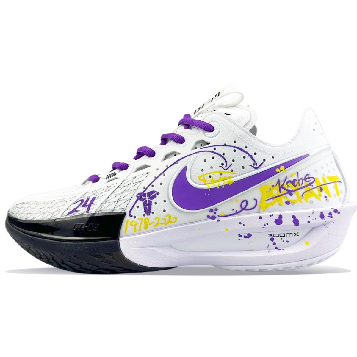 Nike G.T. Cut 3 Slip Resistant Slip Resistant Low top Basketball Shoes Unisex Purple Yellow Asian Version DV2918-102(Team373-) 44.5
Nike G.T. Cut 3 Slip Resistant Slip Resistant Low top Basketball Shoes Unisex Purple Yellow Asian Version DV2918-102(Team373-) 44.5