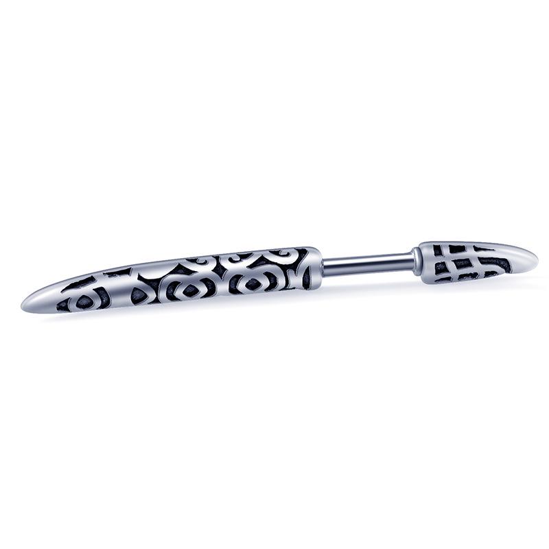 316 Titanium Steel Long Fang Stud Earrings - Trendy Unisex Jewelry античный серебряного
316 Titanium Steel Long Fang Stud Earrings - Trendy Unisex Jewelry античный серебряного