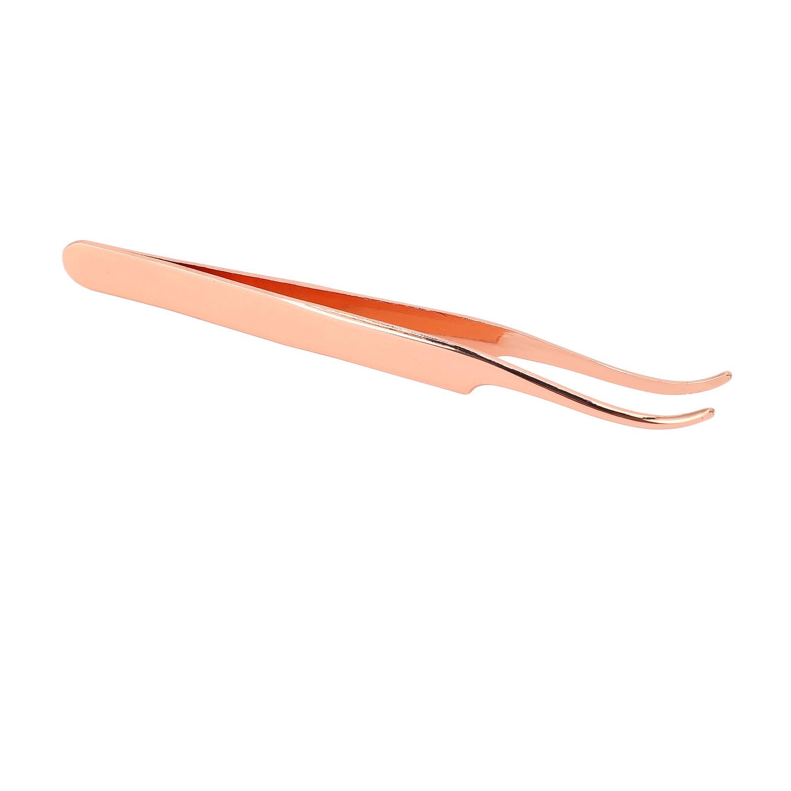 Eyelash Applicator Tool DIY Rose Gold Curved Lash Tweezer for Easy Lashes Application and Removal
Eyelash Applicator Tool DIY Rose Gold Curved Lash Tweezer for Easy Lashes Application and Removal