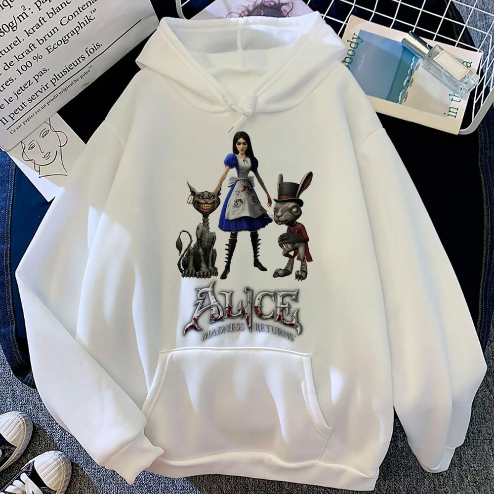 Alice Madness Returns худі жіночі вінтажні Зимові светри світшоти жіночий естетичний светр 3XL
Alice Madness Returns худі жіночі вінтажні Зимові светри світшоти жіночий естетичний светр 3XL