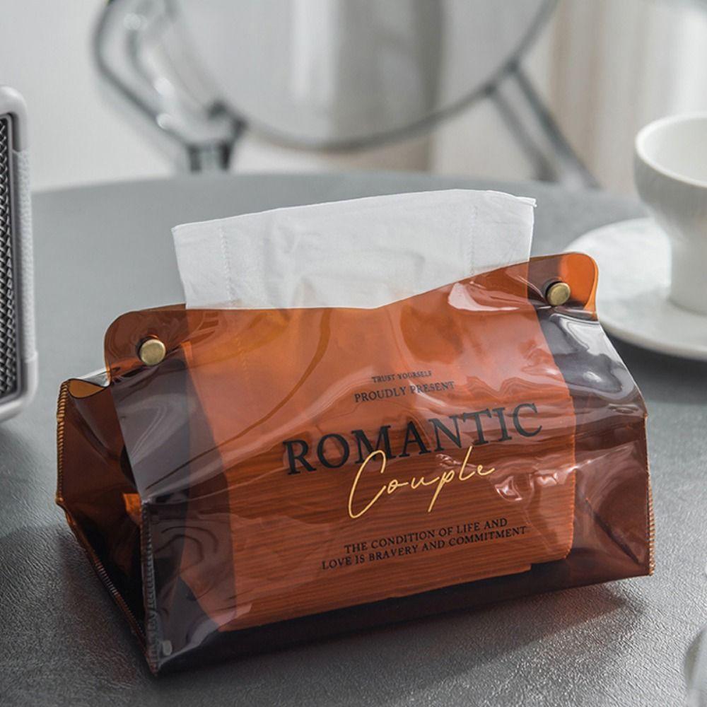 Ins Transparent Romantic Tissue Box Plastic Napkin Box Pumping Roll Paper Organizer for Home
Ins Transparent Romantic Tissue Box Plastic Napkin Box Pumping Roll Paper Organizer for Home
