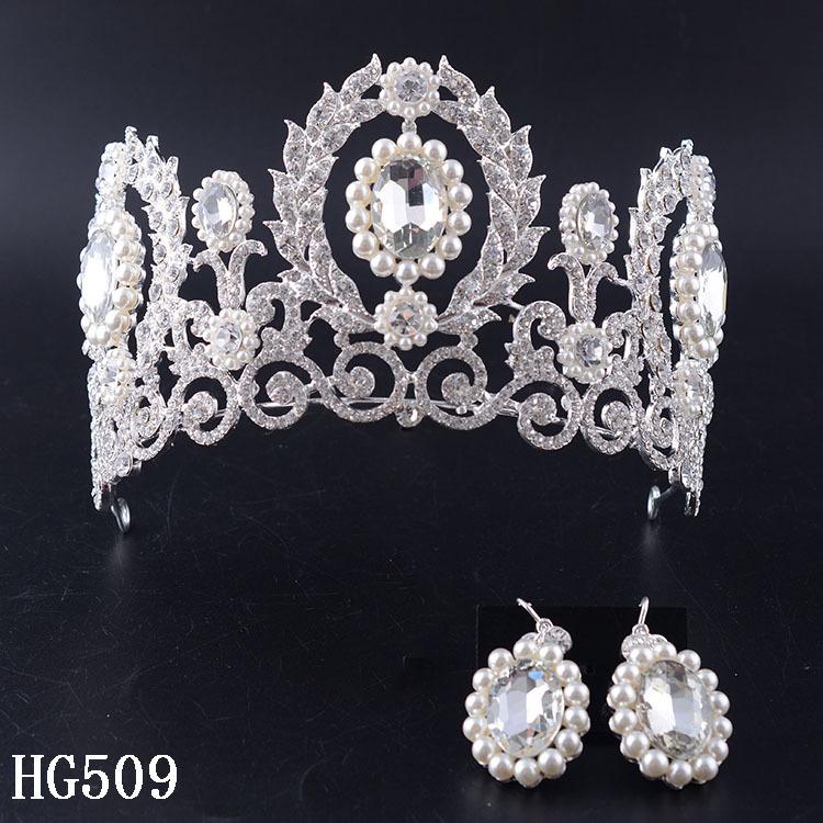Bridal accessories Baroque retro large crown rhinestone pearl tiara hair accessories bridal hairpin wedding dress (as the picture-134-)-
Bridal accessories Baroque retro large crown rhinestone pearl tiara hair accessories bridal hairpin wedding dress (as the picture-134-)-