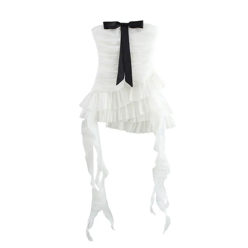 Iceland Mousse Vietnam Niche French style Pure Desire Gyaru Bow Laminated Frill Ribbon Tube Top Dress White Bows streamer L
Iceland Mousse Vietnam Niche French style Pure Desire Gyaru Bow Laminated Frill Ribbon Tube Top Dress White Bows streamer L
