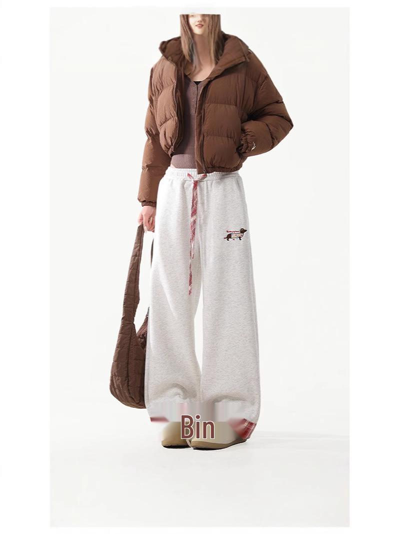 Women s Plaid Patchwork Wide-Leg Sweatpants: Spring/Autumn Casual American Streetwear XXL
Women s Plaid Patchwork Wide-Leg Sweatpants: Spring/Autumn Casual American Streetwear XXL