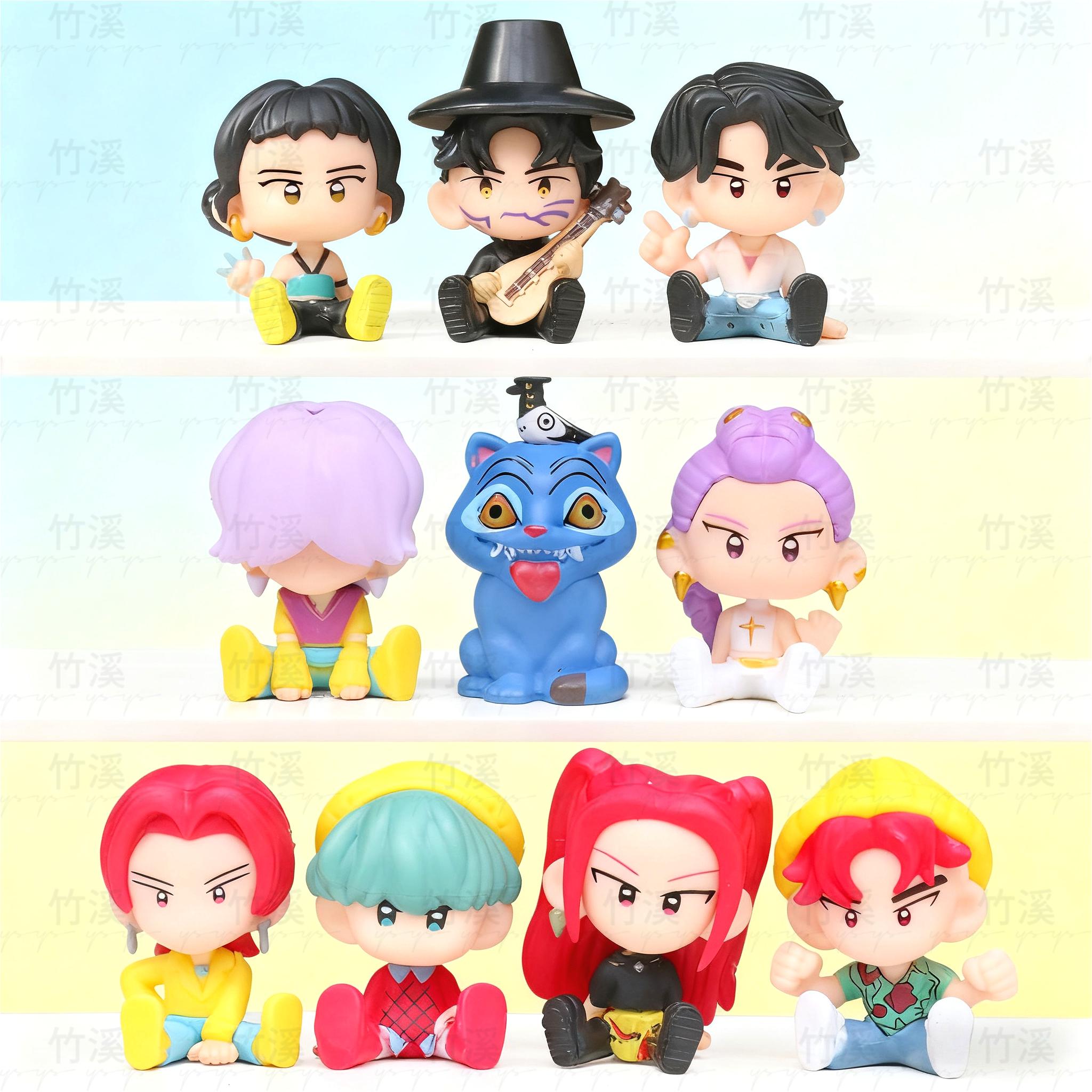 10pcs/set KpopDemonHunter ActionFigureToy Set, Huntrix Rumi Mira Zoi Saja Boys Derpy Tiger Model Doll for Desk Decoration Gifts
10pcs/set KpopDemonHunter ActionFigureToy Set, Huntrix Rumi Mira Zoi Saja Boys Derpy Tiger Model Doll for Desk Decoration Gifts