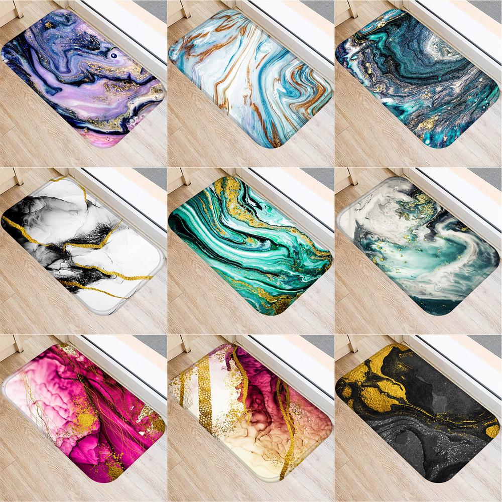 1 Pcs Marble Doormat Kitchen Carpet Anti-Slip Nordic Style Colorful Marble Map Velvet Bottom Door Floor Dustproof Mats
1 Pcs Marble Doormat Kitchen Carpet Anti-Slip Nordic Style Colorful Marble Map Velvet Bottom Door Floor Dustproof Mats