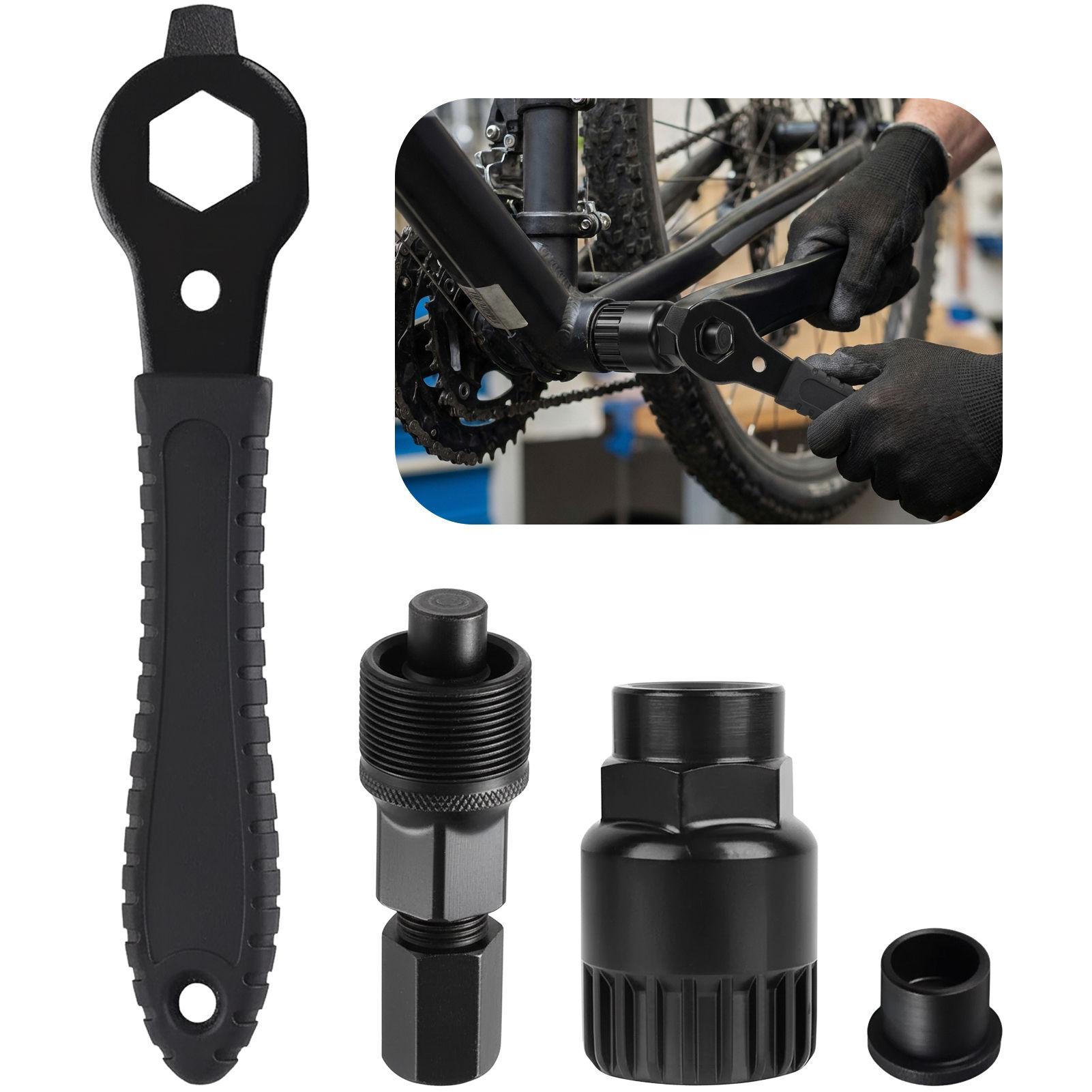 Bicycle Crank And Bottom Bracket Removal Tool Set Durable High-Carbon Steel For Multiple Models
Bicycle Crank And Bottom Bracket Removal Tool Set Durable High-Carbon Steel For Multiple Models
