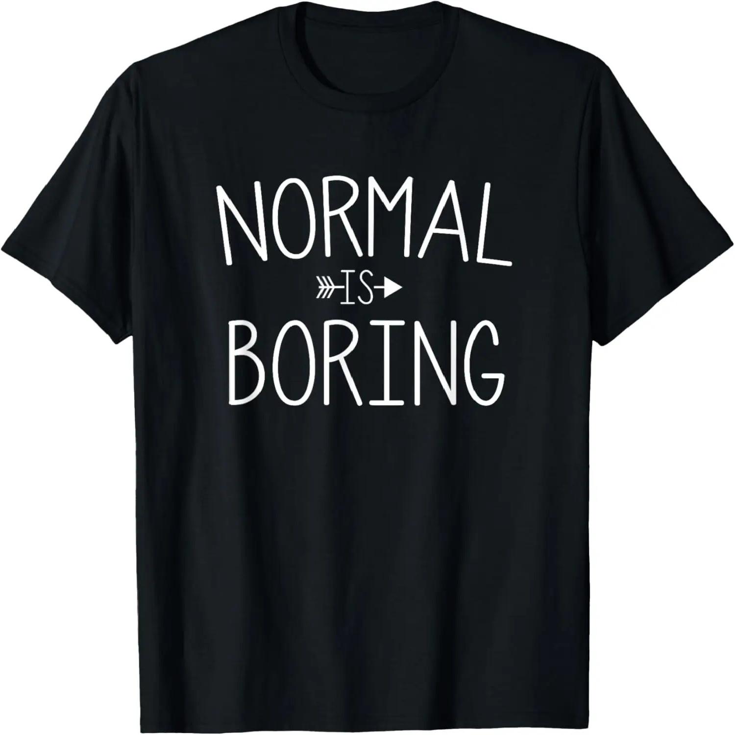 Normal is Boring T-Shirt for Fun Weirdos XXXXXL різнокольоровий
Normal is Boring T-Shirt for Fun Weirdos XXXXXL різнокольоровий