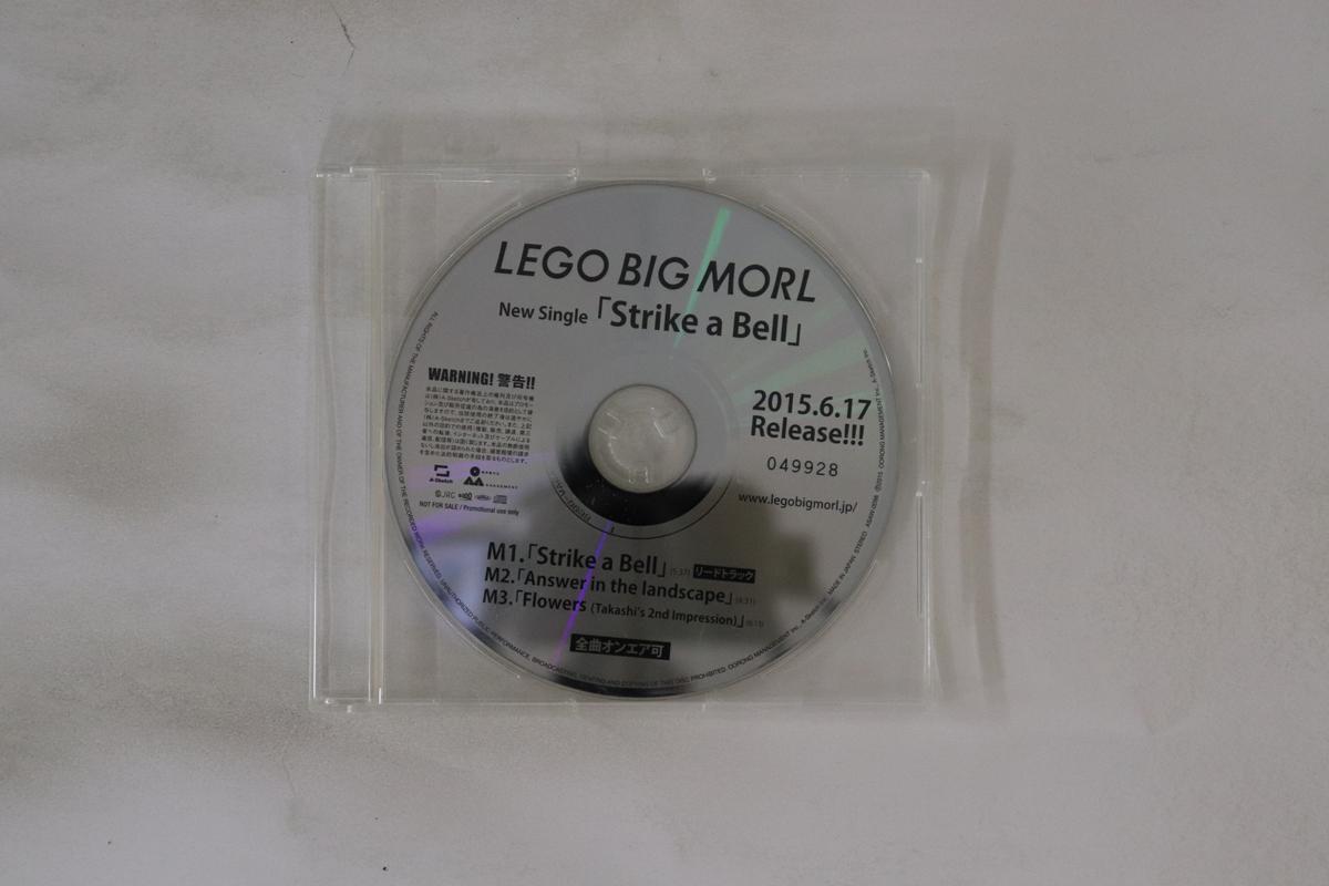 CD LEGO BIG MORL - Strike A Bell 049928PROMO A-SKETCH Japan Japanese Pop/Rock Used
CD LEGO BIG MORL - Strike A Bell 049928PROMO A-SKETCH Japan Japanese Pop/Rock Used