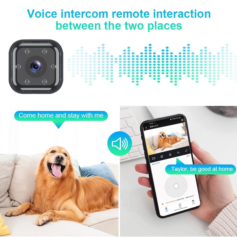Smart Intercom Network Camera WiFi Hotspot Remote Monitoring High-Clear Night View Function Voice чорний
Smart Intercom Network Camera WiFi Hotspot Remote Monitoring High-Clear Night View Function Voice чорний