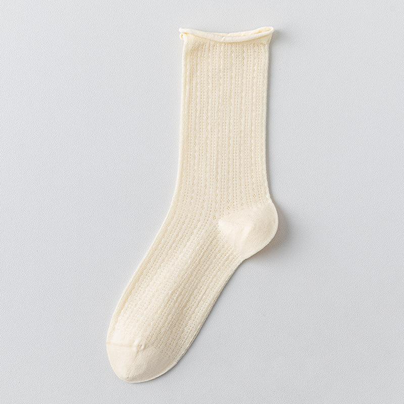 Женские летние тонкие хлопковые носки-трубы с ажурной сеткой, без косточек, антибактериальные 1 pair кремовый
Женские летние тонкие хлопковые носки-трубы с ажурной сеткой, без косточек, антибактериальные 1 pair кремовый