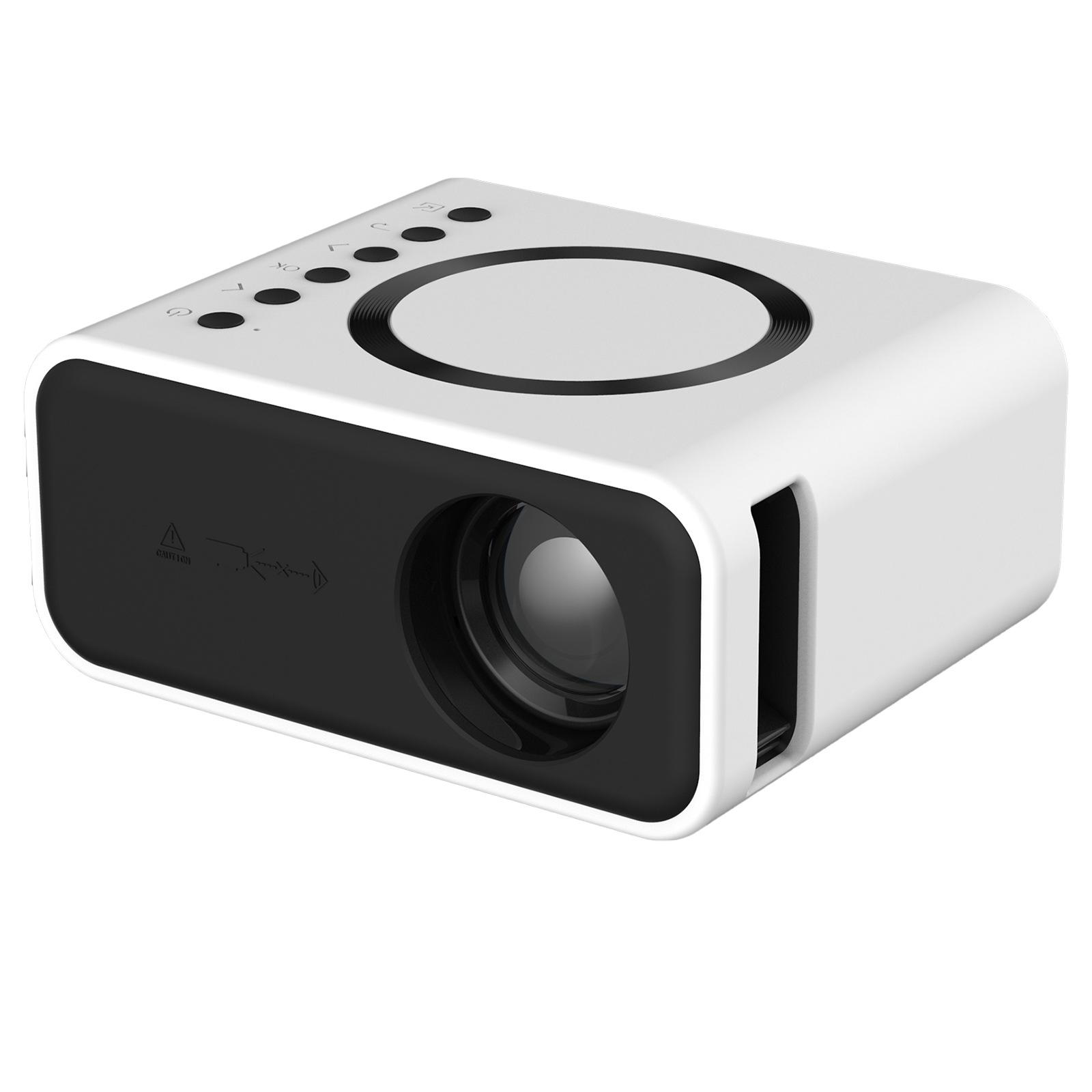 YT300 Mini Projector LED Smart TV Portable Home Theater Rich Interface Low Noise Internal Speaker White/UK Plug
YT300 Mini Projector LED Smart TV Portable Home Theater Rich Interface Low Noise Internal Speaker White/UK Plug