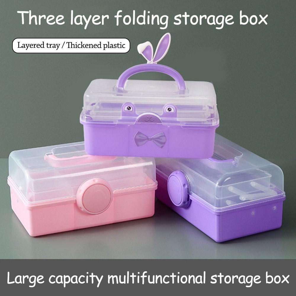 3-Layers Jewellery Box Bowknot Hair Accessories Organizer Portable Hairpin Storage Box Style 6
3-Layers Jewellery Box Bowknot Hair Accessories Organizer Portable Hairpin Storage Box Style 6