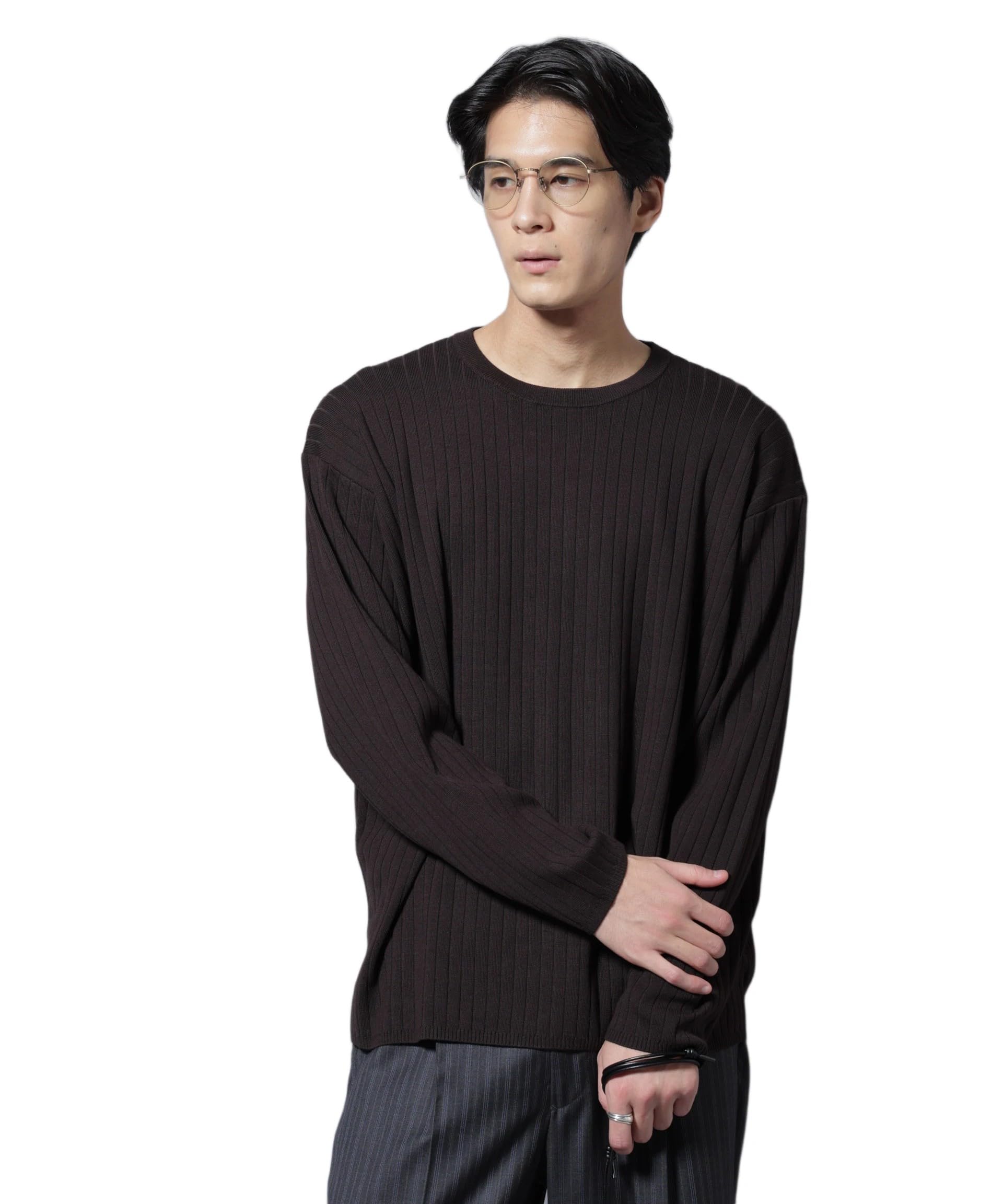 Nano Universe CICA & UV Protection Rib Knit Crew Neck Men s Size M 050 Brown 668-5222221
Nano Universe CICA & UV Protection Rib Knit Crew Neck Men s Size M 050 Brown 668-5222221