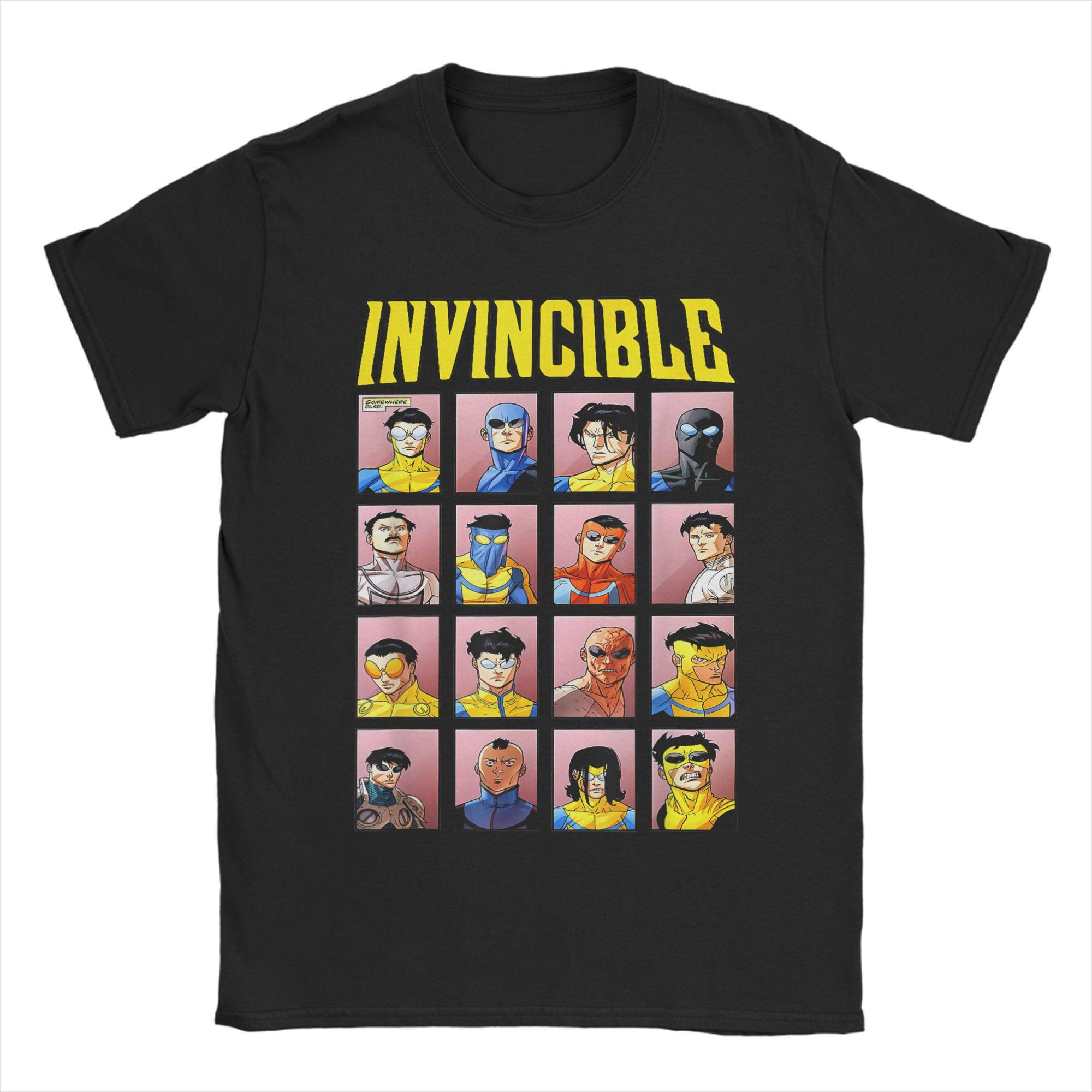 Invincible Variants Anime Men T Shirt Mark Grayson Novelty Tees Short Sleeve O Neck T-Shirts Cotton Gift Merch XXXXL
Invincible Variants Anime Men T Shirt Mark Grayson Novelty Tees Short Sleeve O Neck T-Shirts Cotton Gift Merch XXXXL