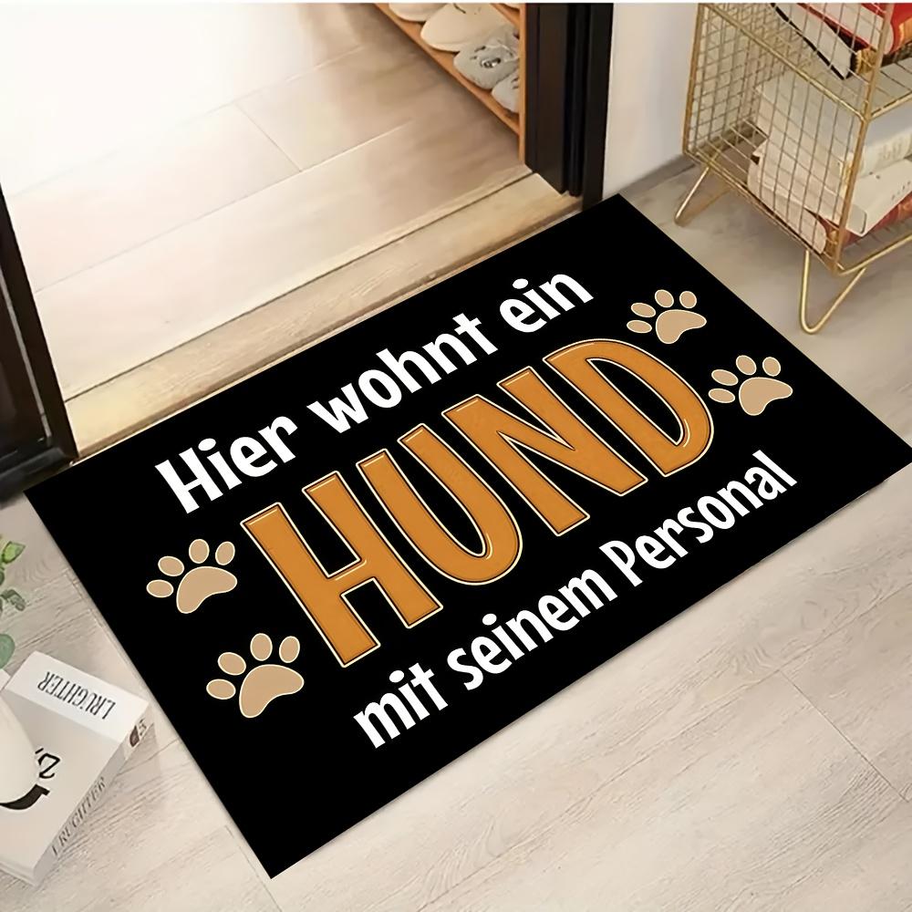 Pet Declaration Theme Flannel-printed floor mats has a non-slip function is suitable for entrances bathroom welcome carpets 40x60cm
Pet Declaration Theme Flannel-printed floor mats has a non-slip function is suitable for entrances bathroom welcome carpets 40x60cm