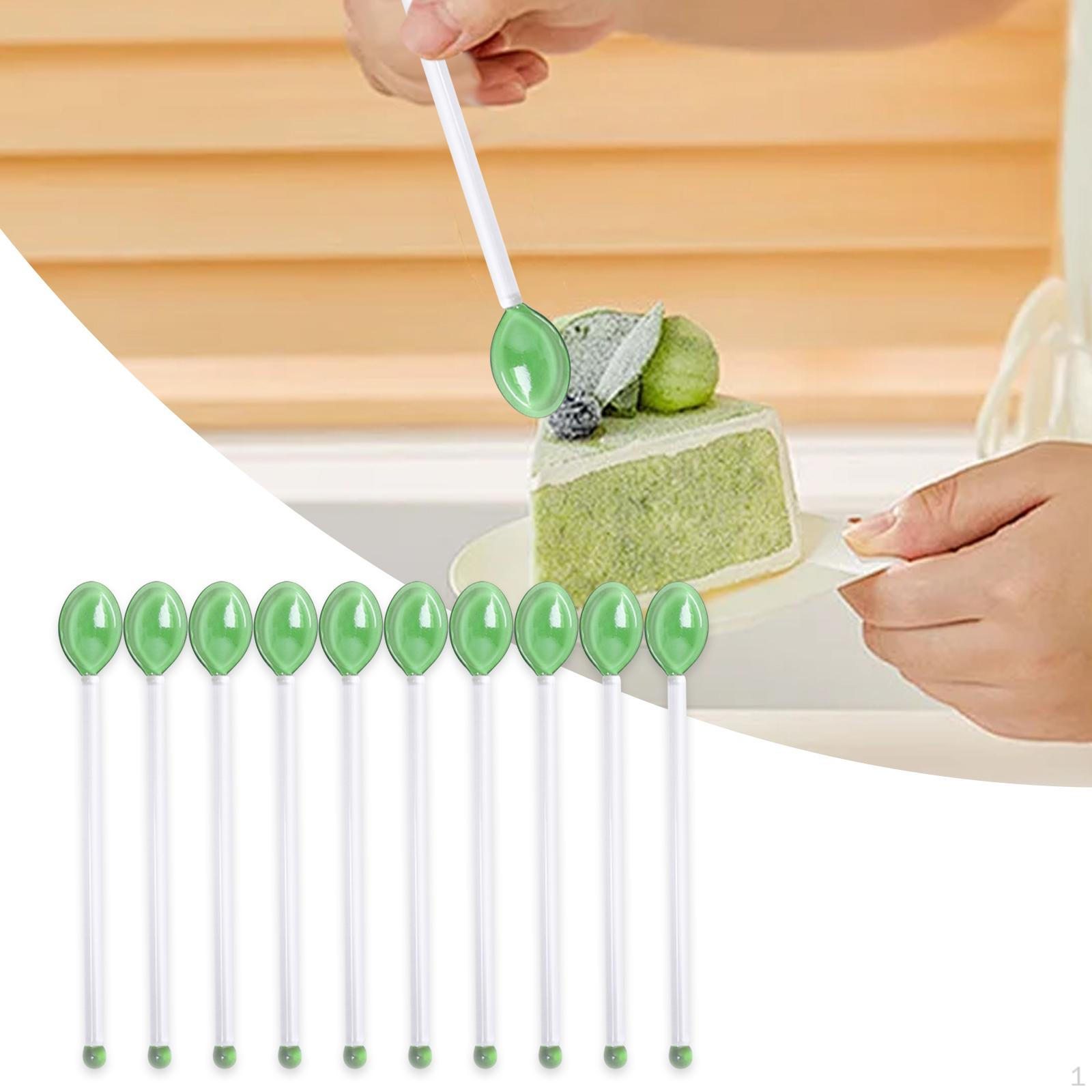 10 Clear Glass Spoons for Mixing Beverages, Stirring Rods Ice Cream And Desserts зелений
10 Clear Glass Spoons for Mixing Beverages, Stirring Rods Ice Cream And Desserts зелений