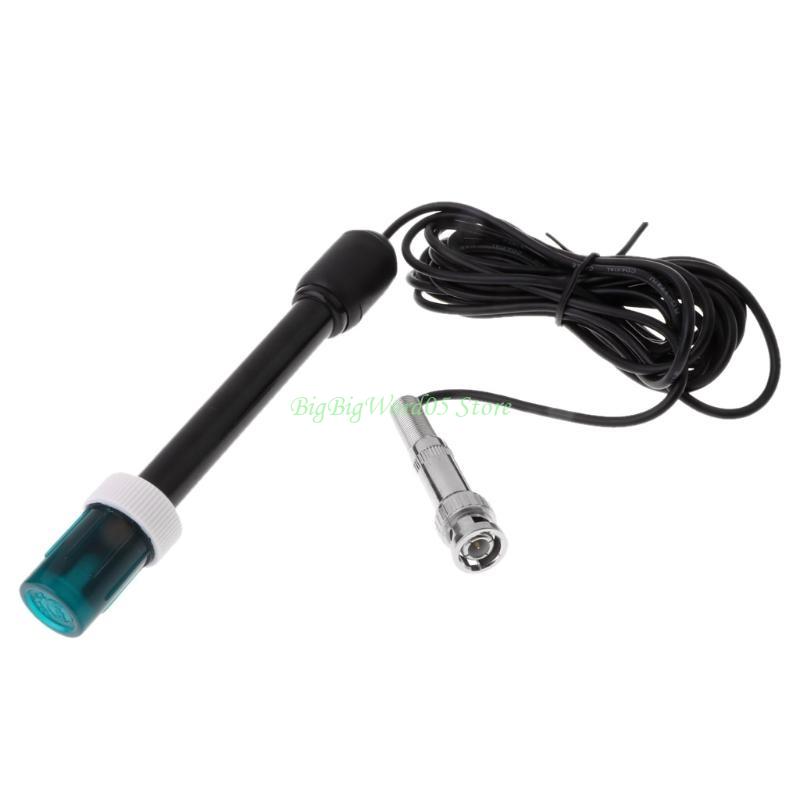 24TE Electrode with BNC Connector 0-14pH Easy Monitoring for Aquarium Hydroponics 0.1 чорний
24TE Electrode with BNC Connector 0-14pH Easy Monitoring for Aquarium Hydroponics 0.1 чорний