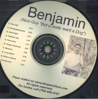 CD BENJAMIN - Nice Guy But U Really Want A Dog BF2003 NOT ON LABEL Japan Jazz Used
CD BENJAMIN - Nice Guy But U Really Want A Dog BF2003 NOT ON LABEL Japan Jazz Used