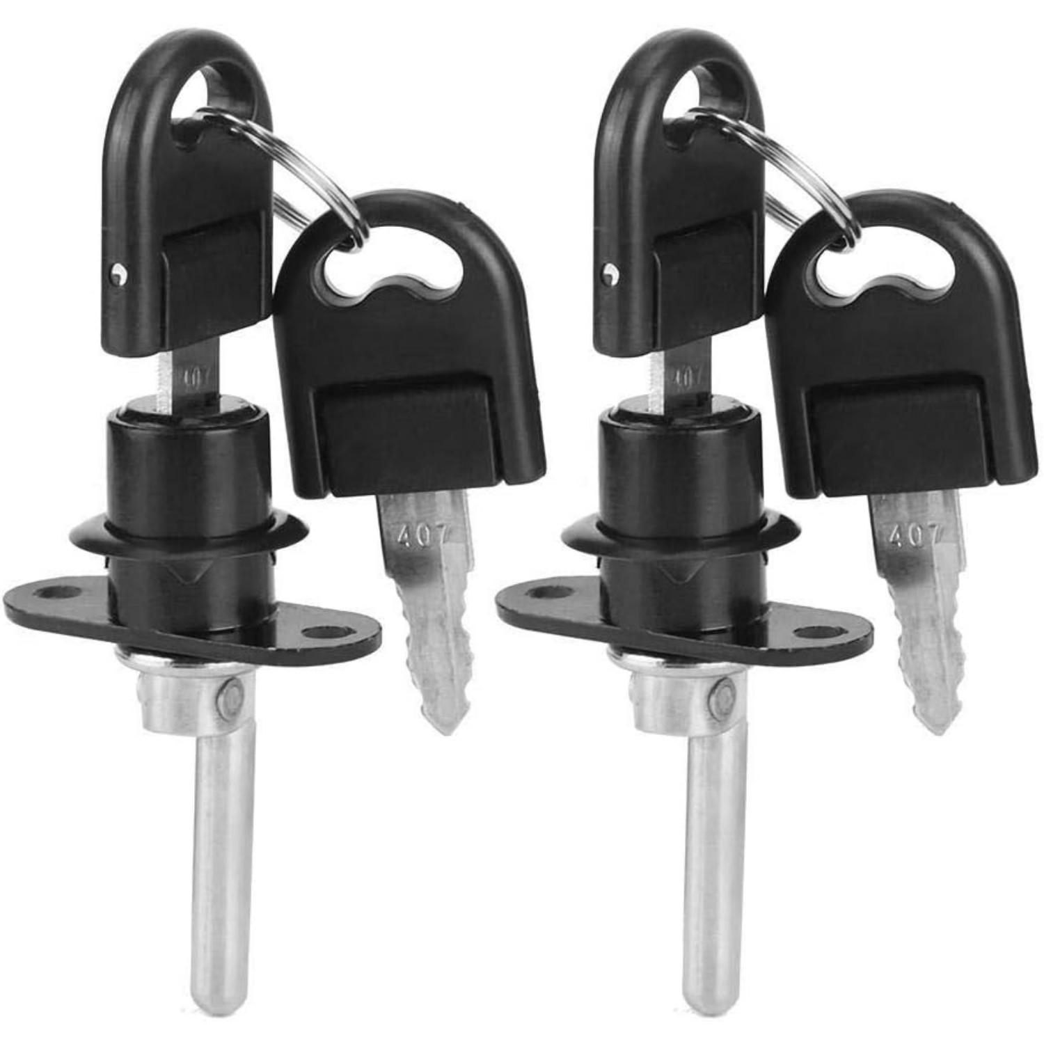 Cabinet Locks with Keys, 2Pcs Zinc Alloy Cam Lock Set for Cabinets, Furniture, Drawer, Wardrobe, File Lock, RV Storage, Tool Box, 16mm чёрный
Cabinet Locks with Keys, 2Pcs Zinc Alloy Cam Lock Set for Cabinets, Furniture, Drawer, Wardrobe, File Lock, RV Storage, Tool Box, 16mm чёрный