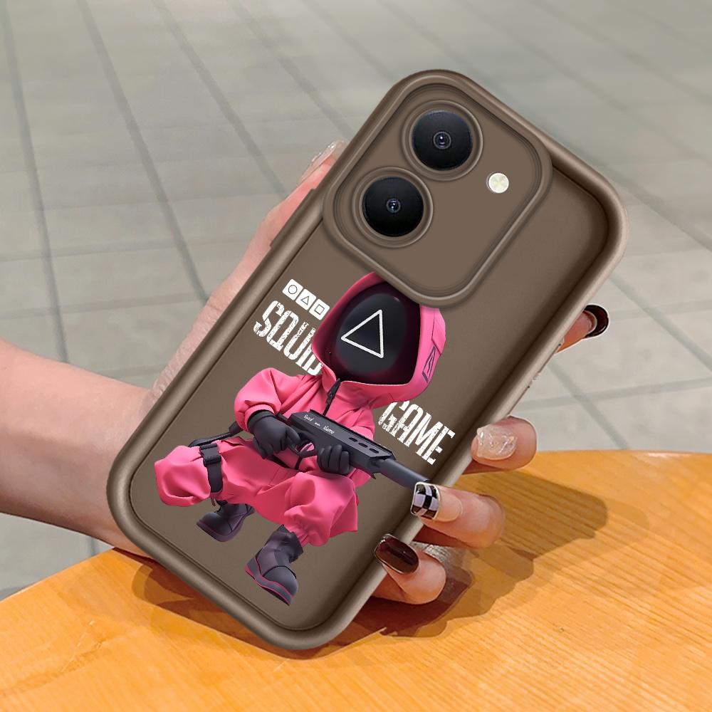 Мягкий силиконовый квадратный чехол с рисунком лестницы для телефона, полное покрытие, противоударный защитный резиновый чехол для камеры для Vivo Vivo V50 Lite 4G коричневый
Мягкий силиконовый квадратный чехол с рисунком лестницы для телефона, полное покрытие, противоударный защитный резиновый чехол для камеры для Vivo Vivo V50 Lite 4G коричневый