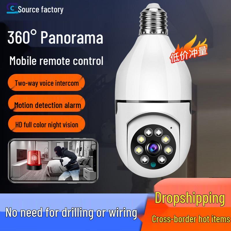 TUYA Doodle Punch-Free Bulb Security Camera with Night Vision & HD Remote Monitoring Coolintone APP Single-Frequency 2MP
TUYA Doodle Punch-Free Bulb Security Camera with Night Vision & HD Remote Monitoring Coolintone APP Single-Frequency 2MP