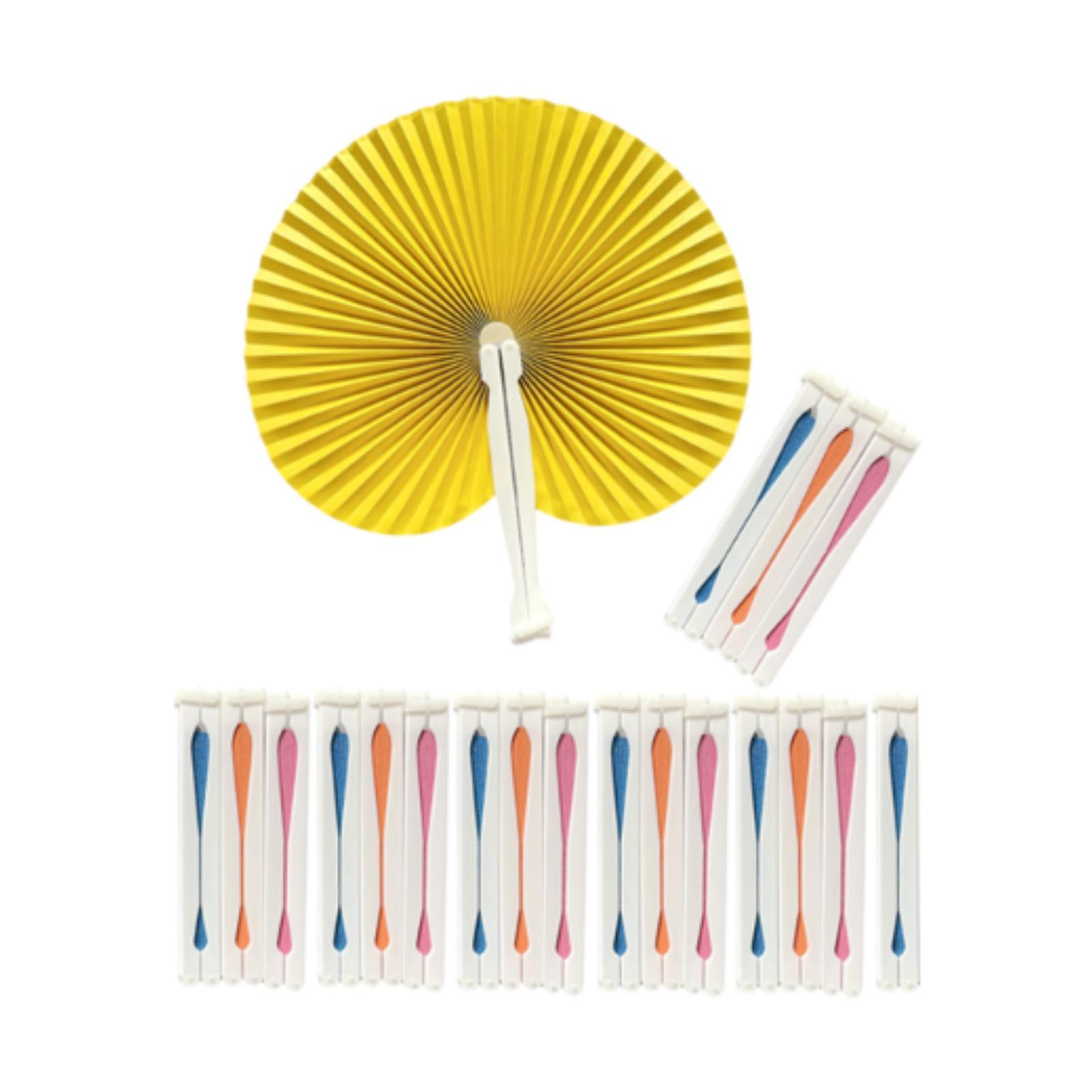 20Pcs Folding Paper Hand Fans Handheld for Bag Filler Birthday Party Favors
20Pcs Folding Paper Hand Fans Handheld for Bag Filler Birthday Party Favors
