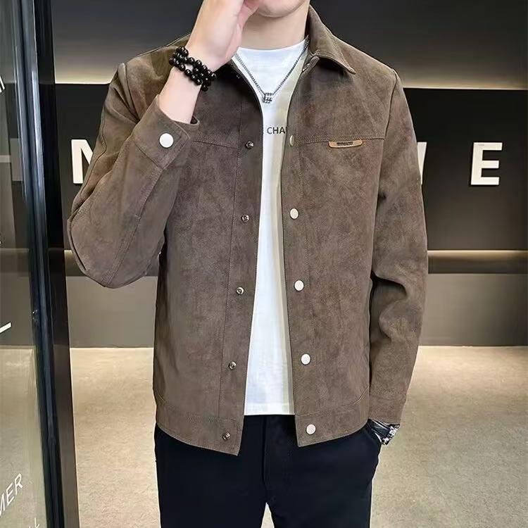Men s Trendy Punk Jacket - 2025 Spring/Autumn, Slim Fit, Turn-Down Collar, High-End Style. 4XL (Recommended for 160-175 lbs)
Men s Trendy Punk Jacket - 2025 Spring/Autumn, Slim Fit, Turn-Down Collar, High-End Style. 4XL (Recommended for 160-175 lbs)