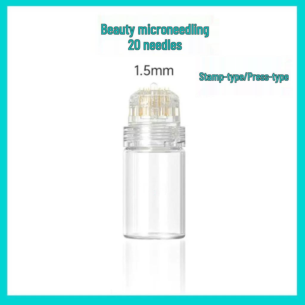 Beauty Gold 20-игольчатый микроигольчатый штамп и водорастворимые иглы - Портативный ручной пресс
Beauty Gold 20-игольчатый микроигольчатый штамп и водорастворимые иглы - Портативный ручной пресс