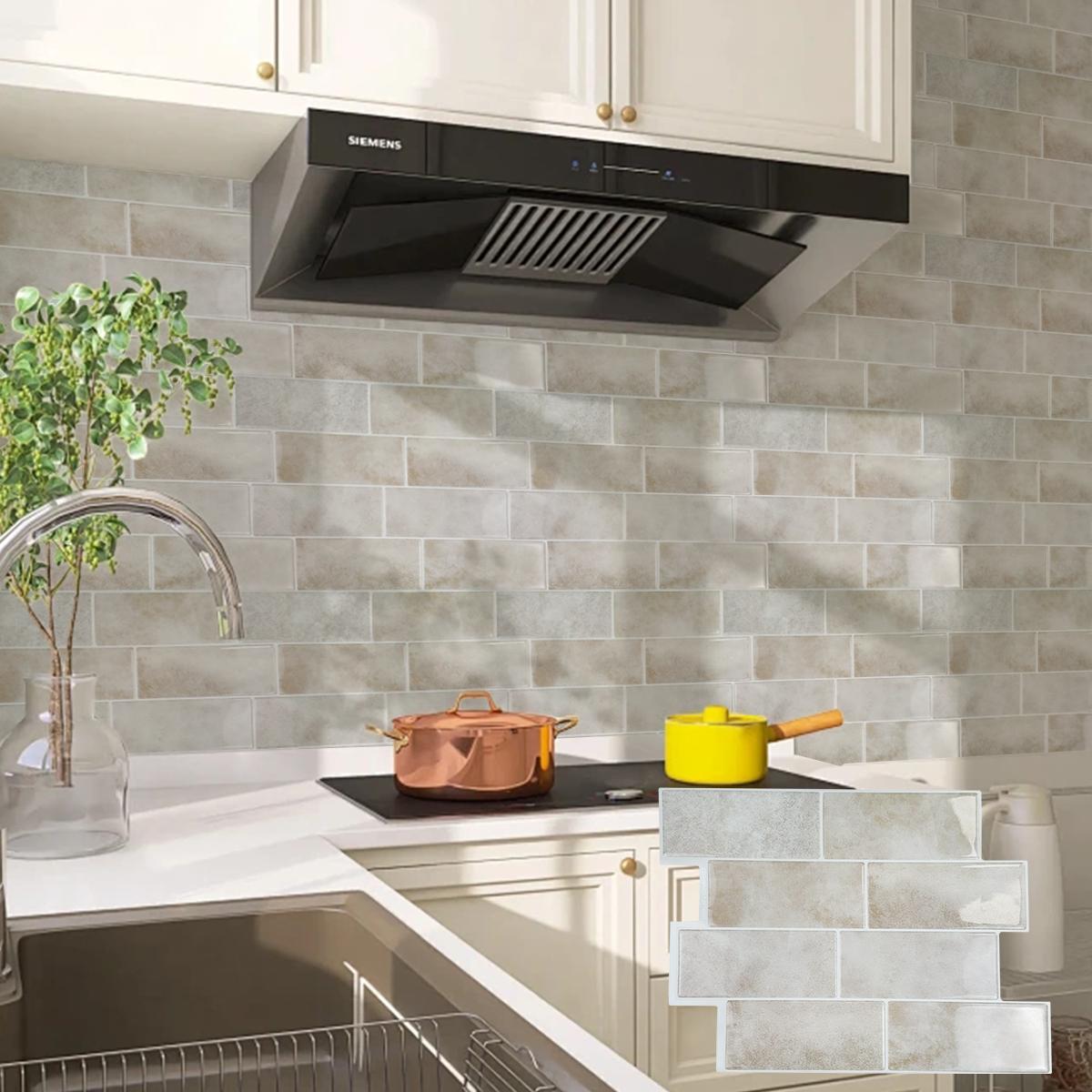 Самоклеюча настінна плитка, Водонепроникні шпалери для вітальні, кухні, внутрішні декоративні 3D настінні плитки 20pcs бежевий
Самоклеюча настінна плитка, Водонепроникні шпалери для вітальні, кухні, внутрішні декоративні 3D настінні плитки 20pcs бежевий