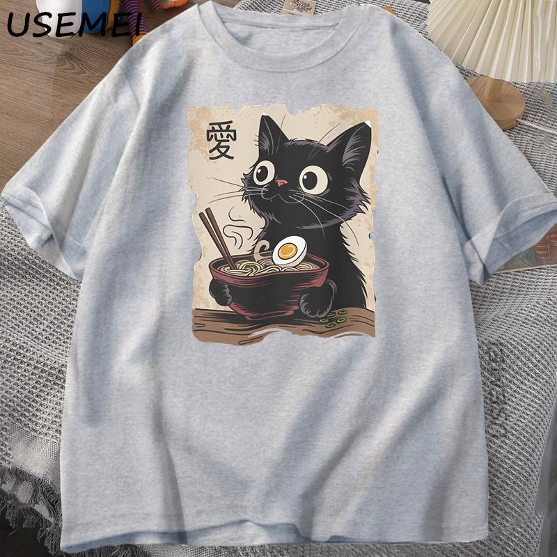 Funny Cat Ramen Graphic Tee Japanese Kawaii Anime Cat T-Shirt Cotton Short Sleeve Oversized Loose Short Sleeve Tee Streetwear XXXL сірий
Funny Cat Ramen Graphic Tee Japanese Kawaii Anime Cat T-Shirt Cotton Short Sleeve Oversized Loose Short Sleeve Tee Streetwear XXXL сірий