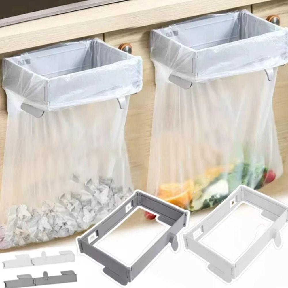 Hanging Folding Trash Can Save Space Kitchen Storage Rack New Trash Bag Holder білий
Hanging Folding Trash Can Save Space Kitchen Storage Rack New Trash Bag Holder білий